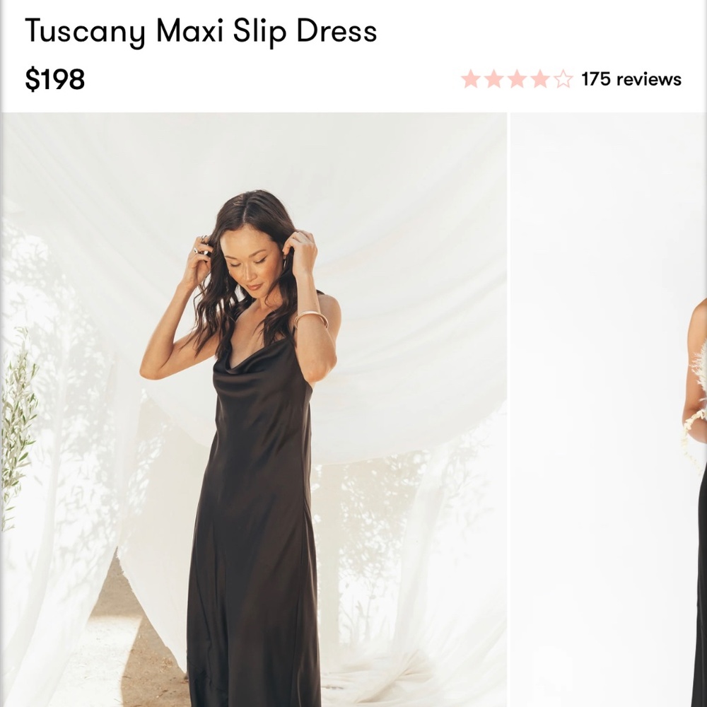 Tuscany Maxi Slip Dress